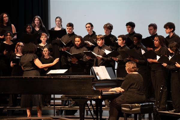 2023 All County Chorus Students Performing